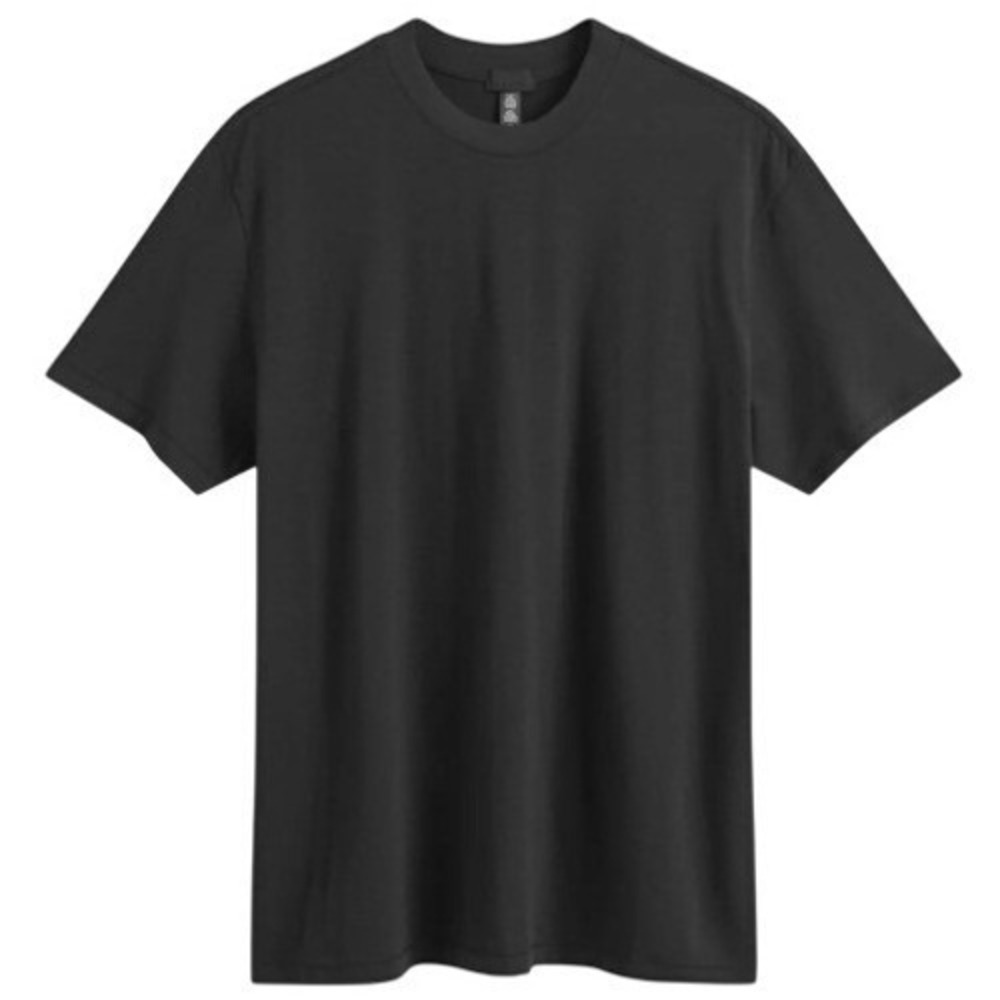 Skims Boyfriend T-Shirt Onyx Black AP-TSH-0462 Small Oversized Short Sleeve Tee